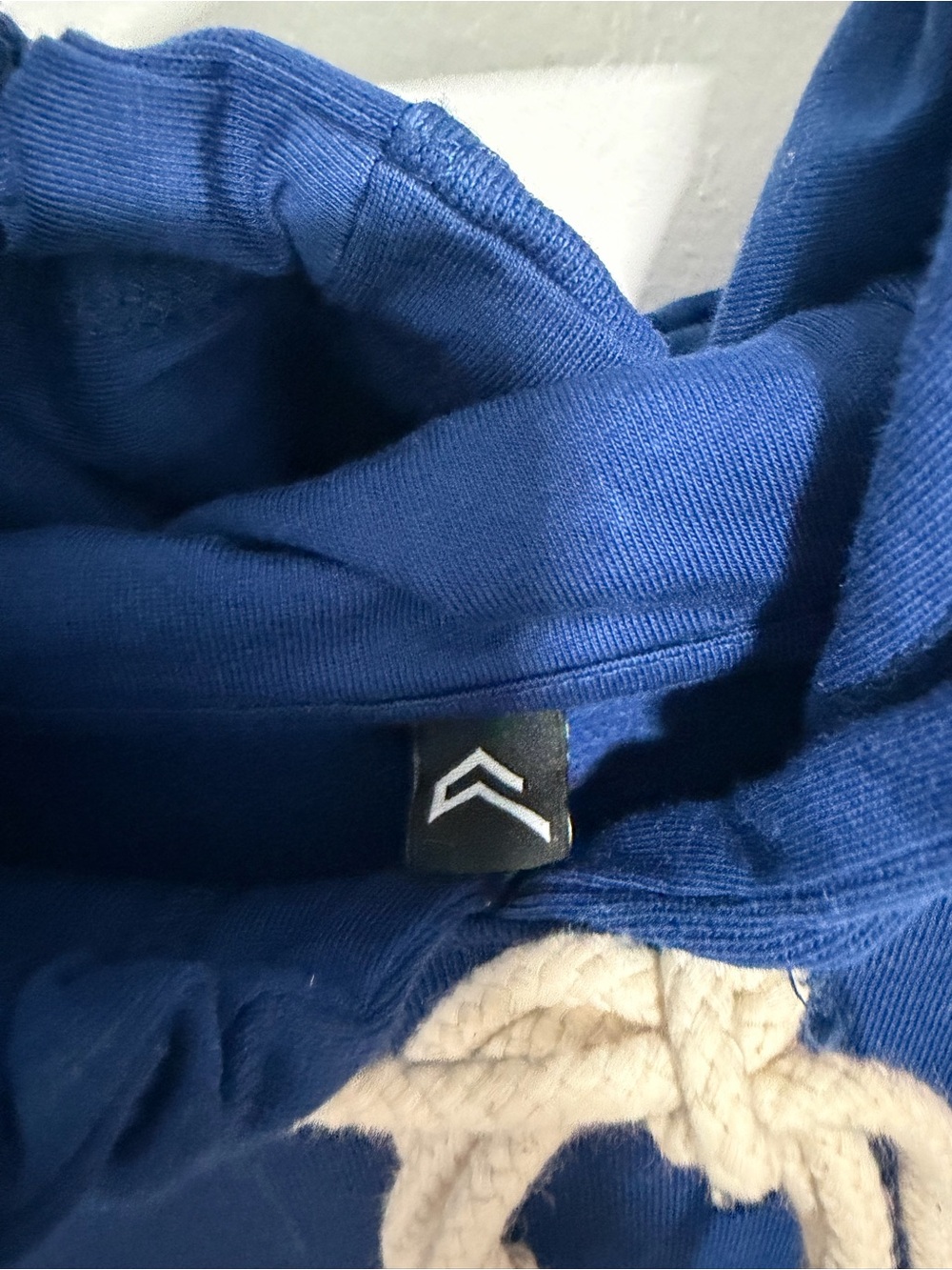 NWOT Oner Active Raw Lounge Oversized Hoodie in Washed Vintage Blue - Picture 10 of 10